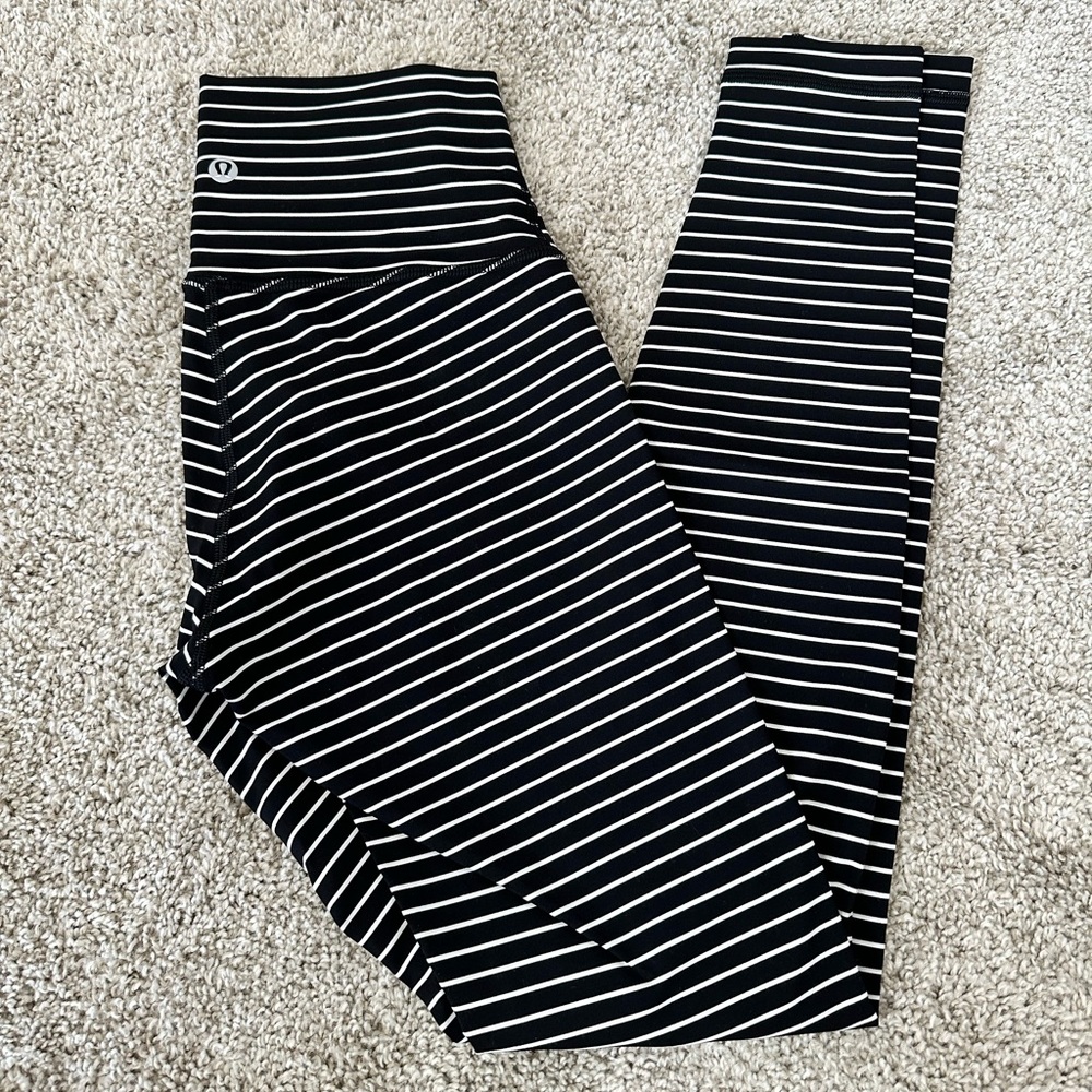 Lululemon wunder train high rise leggings